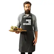 Under The Influence White - Funny Novelty Kitchen Adult Apron