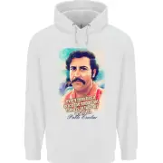 Pablo Escobar Quote Cocaine Drug Culture Childrens Kids Hoodie