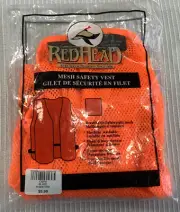 RedHead Blaze Mesh Safety Vest NWT One Size
