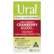 Ural High Strength Cranberry 60000mg 30 Capsules
