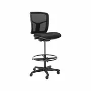 Buro Mondo Tivoli Drafting Chair Mesh Back Black