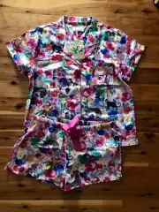 Peter Alexander Women’s Disney Jungle Book Shortie Cotton Pj Set Size L BNWT