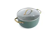 GreenPan Padova Covered Casserole Dish 24cm Home Kitchen Cookware Non Stick