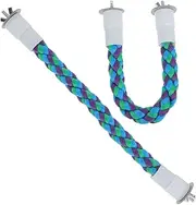 ERINGOGO Parrot Climbing Rope Toy Bird Toys Set Bird Traction Rope Parrot Perch