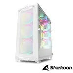 SHARKOON 旋剛 顛覆至尊 WHITE E-ATX電腦機殼(白色)