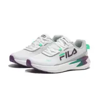在飛比找蝦皮商城優惠-FILA 慢跑鞋 休閒鞋 白紫 蒂綠 Q彈 基本款 女 5J