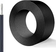 8 Gauge 30~100 Feet Wire Single Core Stranded Electrical Wire 8~12AWG Environmentally Friendly Tinned Copper PVC Wire UL1569 Suitable for Home Appliances & Industrial Equipment(60FT,10AWG)
