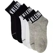6PK Calvin Klein Women's One Size Quarter Lightweight Ankle Socks Assorted