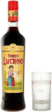 Amaro Lucano & Glass Pack 700ml