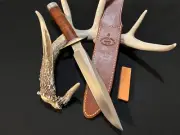 RANDALL Model 1 Knife - 1-8 Fighting -Orlando Fla -Leather -Custom/Collection