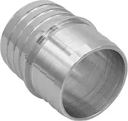 1-3/4" to 1-3/4" Inch Hose Barb Splice Coupler Repair Mend Fitting Adapter Connector Radiator Coolant Intercooler Heat Exchanger Fluid Designed & Manufactured in USA Bare Aluminum AN627-28A