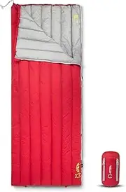 ATEPA Down Sleeping Bag for Adults, 650FP Ultralight 3 Season Compact Packable Sleeping Bag with Compression Sack for Camping Backpacking Hiking