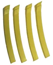 SpinPro & Bowl Leaf Trimmer Silicone Rubber Replacement Fingers 4 Pack- Spin Pro