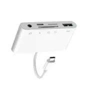 5 in 1 USB-C Memory Card Reader TF/SD Card For Type C Phone Adapter Converter