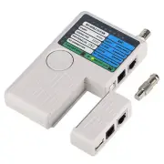 Universal Network Cable Tester Tool, BNC, RJ45, RJ11, USB (4-in-1) Multi-Tester