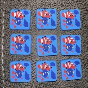 Nemo And Dory , 9 Pcs Silicone Focal Beads DIY