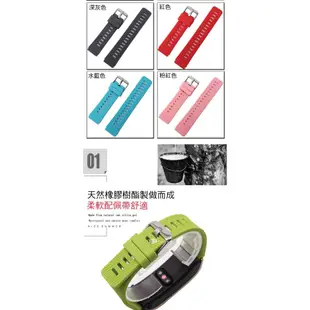 --庫米-- Huawei Talkband B5 華為手環B5 運動柔軟硅膠手錶帶 免工具 防水透氣