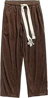 [JEShifangjiusu] Men's Baggy Elastic Waist Sweatpants Lightweight Hippie Boho Yoga Harem Pants Summer Beach Loose Trousers