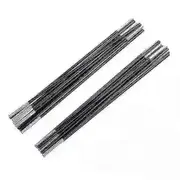 Universal Trampoline Fibre Glass Rods To Replace Top Pole / Metal Ring - W/ Caps 13 feet