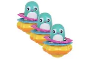 3x Playgro Float and Toss Ring Stacker Baby Bath Time Water Play Fun Toy 9m+