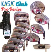 Kasa 12pc Men's Rh Graphite Golf Set W/bag Putter Premium Value Set
