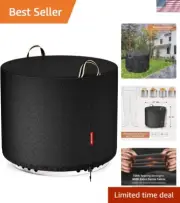 All-Weather 21" Round Fire Pit Cover - Fits Solo Stove 19" - Tear Resistant