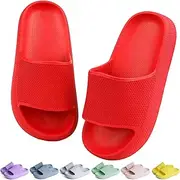 [KOUECI] Kids Cloud Slides Boys Girls Shower Slippers Slip on Slide Sandals Non-slip Summer Beach Pool Shoes