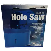 Bordo Hole Saw Set 14mm-210mm - HSS Cobalt Bi-Metal Cutters Precision Drilling Tools