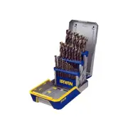 Irwin 3018006B 29 Piece Turbomax Metal Index Drill Bit Set
