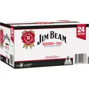 [Jim Beam] Jim Beam White & Cola Bottle 330mL