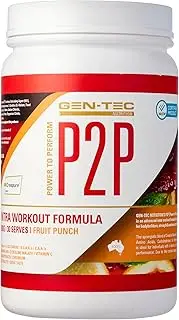 Gen-Tec Nutrition P2P Advanced Intra Tropical Punch Flavour Workout Formula 900 g