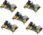 DIGISHUO 5Pcs 3.3V 5V MB102 Breadboard Power Supply Module DC 6.5-12V USB | for Arduino Solderless Bread Board Project
