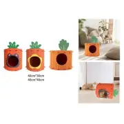 Cat House Hideaway (Easy to Assembly) for Small and Medium Cats Indoor Cats