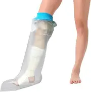 Cast Shower Cover Leg Adult, Cast Cover for Swimming Leg, Soft Perfomance Cast Covers for Shower Leg Reusable, Seal Tight Original Cast and Bandage Protecto R, Cast Protecto R for Shower Leg Adult