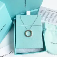 在飛比找樂天市場購物網優惠-美國百分百【全新真品】Tiffany & Co. 項鍊 鏤空