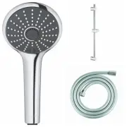 GROHE Vitalio Joy 110 3 Spary with 600 mm Rail Sliver flex 1750mm Hose German