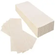 Hair Removal Strips, 100 Pieces Body and Facial Muslin Epilating Strips, Larg...