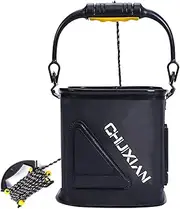 Drasry Collapsible Fishing Bait Bucket Portable Multi-Functional Fish Live Lures Bucket