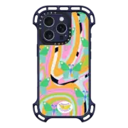 iPhone 16 Pro Ultra Bounce Case MagSafe Compatible Groovy Butterfly