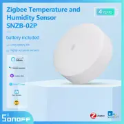 SONOFF Zigbee sensor SNZB-02P Wireless temperature and humidity sensor Smart Sce