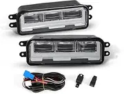 Compatible with Toyota Tacoma 2024 SR SR5 TRD Sport PreRunner Led Fog Lights DRL Daytime Running Lamp Daylight Wire Switch