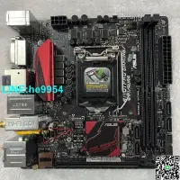 在飛比找露天拍賣優惠-【小楊嚴選】華碩 B150I PRO GAMING/WI-F