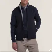 Bdraddy Reversible LAWRENCE LIGHTWEIGHT VEST Full Zip Nauti Quilt Pick size