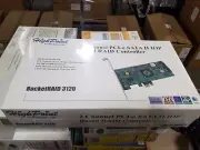 HighPoint RocketRAID 3120 PCI-E x1 SATA II 3Gb/s 2 Channel RAID Controller Card