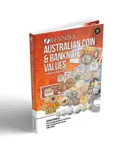Renniks Australian Coin & Banknote Values 32nd Ed. Softcover