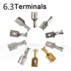 50PCS 6.3 Crimp Terminal Male Female Spade Connector Crimping Termin SYL