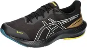 [ASICS] Men's Gel-Pulse 14 GTX Trainers, Black, Whisper Green