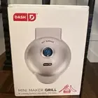 Dash DMS001SL Mini Maker Grill 4” Silver
