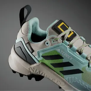 ADIDAS 防水登山鞋 TERREX SWIFT R3 GTX W x NATGEO 女 IF7919 藍綠 現貨