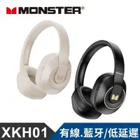 在飛比找momo購物網優惠-【MONSTER 魔聲】HI-FI遊戲藍牙耳機(XKH01)